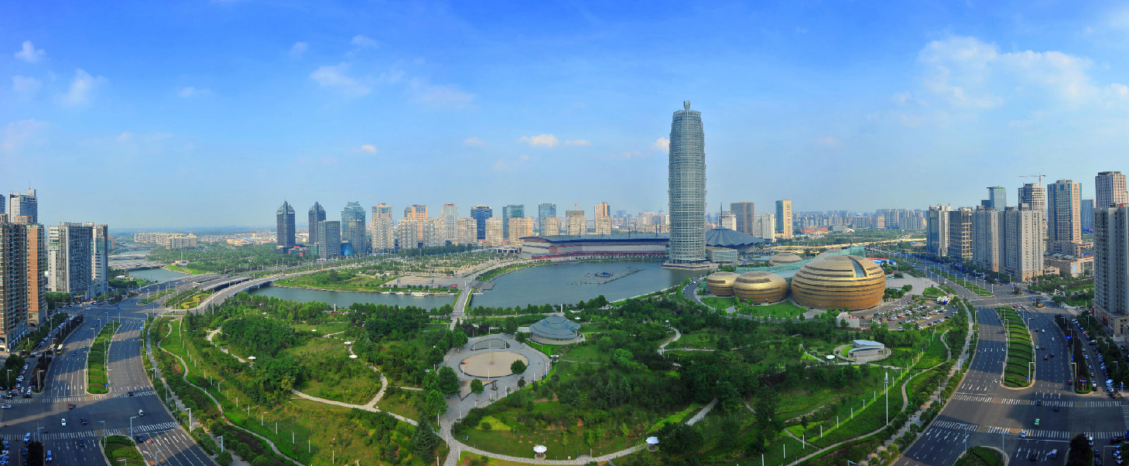 中国环境报:郑州:奋楫争先 黄河之畔营造天蓝水清地绿生态城 